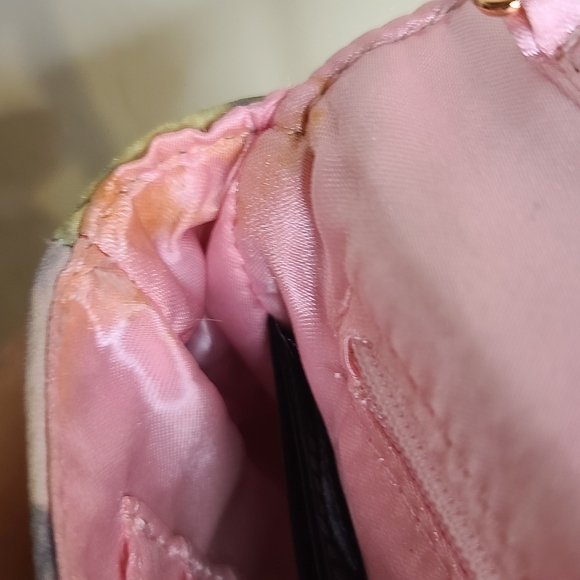 Ted Baker Floral Crossbody Bag - Multicolor Little Stain. See Photos - Picture 9 of 11